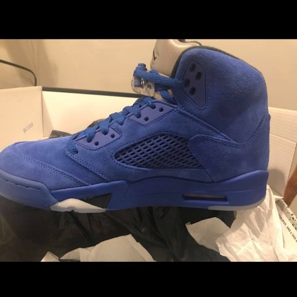 Jordan Other - Nike Jordan Blue Suede Size 10.5 mens.